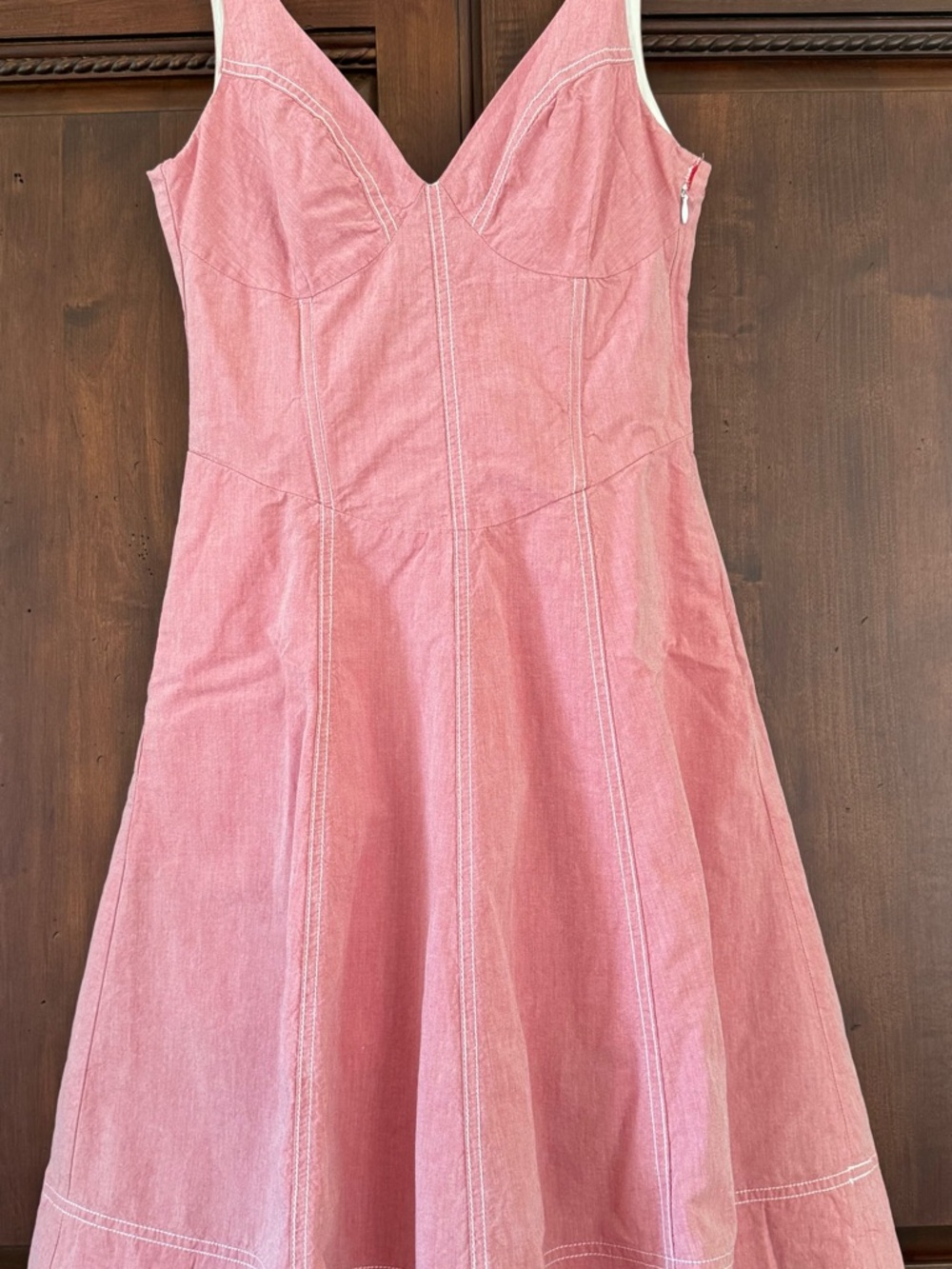 Maeve Dusty Pink Sleeveless A-Line Dress